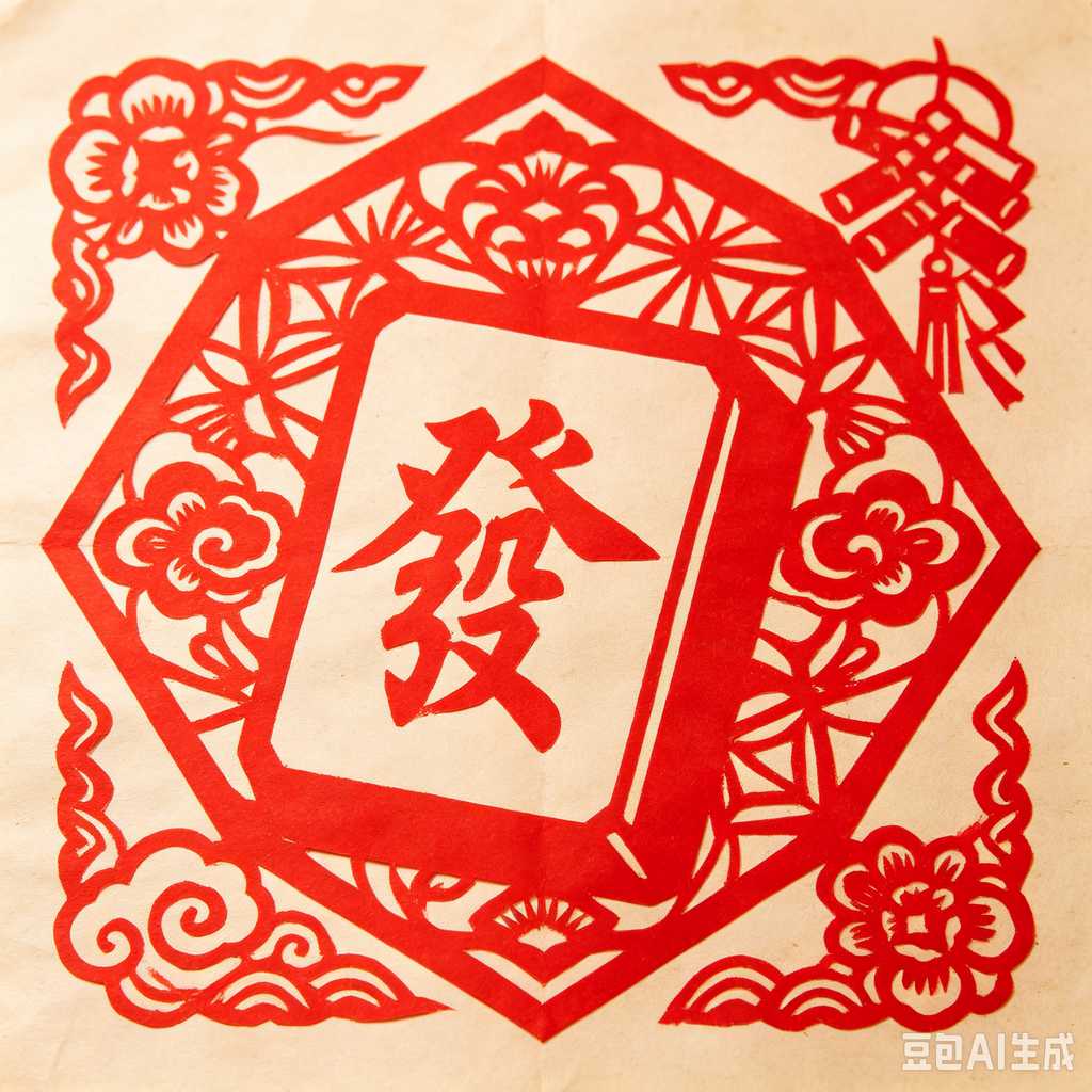 mahjong rule card included